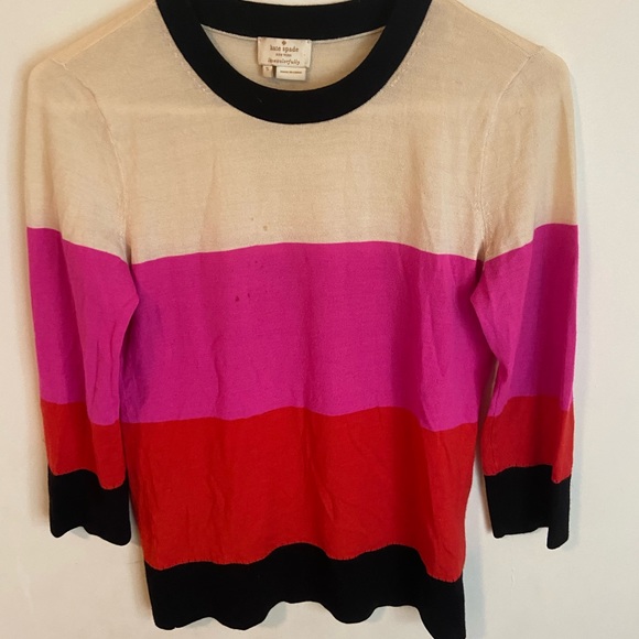Kate Spade Colorblock Sweater - Picture 3 of 10